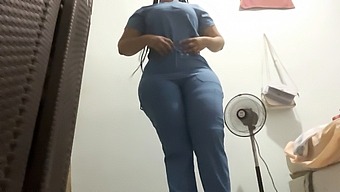 Chubby Nurses With Large Buttocks