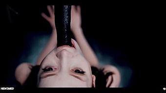 Double Penetration And Creampie In Hentai Video