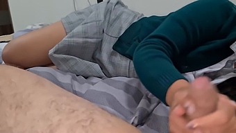 Amateur Mexican Student'S Homemade Sex Tape With A Young Classmate Who Enjoys Drinking Cum