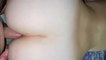 Teen Stepsister Receives A Creampie In Her Vagina