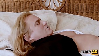 Hd Video Of A Blonde Babe Cheating With The Groom'S Father