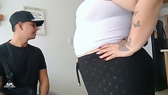 Getting Deep Inside My Boss'S Round And Juicy Ass While He'S On The Move