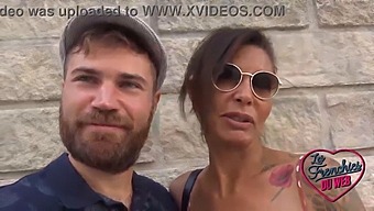 French Barmaid With Big Natural Tits Enjoys Anal Sex