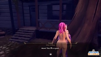 Interracial Breeding With Nephelym Breeder'S Shaved Pussy In Game
