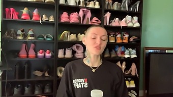Rubi Rose'S Steamy Solo Twerk Session With A Bald, Tall Woman