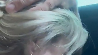Cute Amateur Alineflavio'S Amazing Outdoor Adventure In A Car