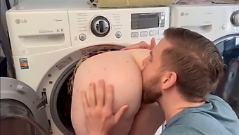 Steve Rickz Saves The Day By Fucking His Steptmother Out Of A Malfunctioning Washer