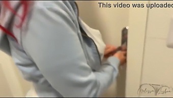 I Had A Solo Play With My Stepmother In The Bathroom Of A Shop And She Also Wanted To Have Sex With Me.