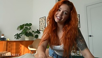 Sinatra Monroe'S Sexy Pov Video As A Natural Redhead Bbw In Action.