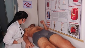 The Erection In Front Of The Nurse Is A Memorable Moment.