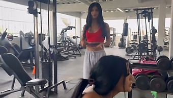 My Trainer, A Trans Woman, Gets Me Horny By Making Me Do Squats With No Clothes On - May Hernandez