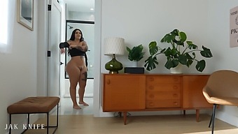 My Roommate With A Big Ass Swallows My Dick Both Holes - Roxanne Roselle